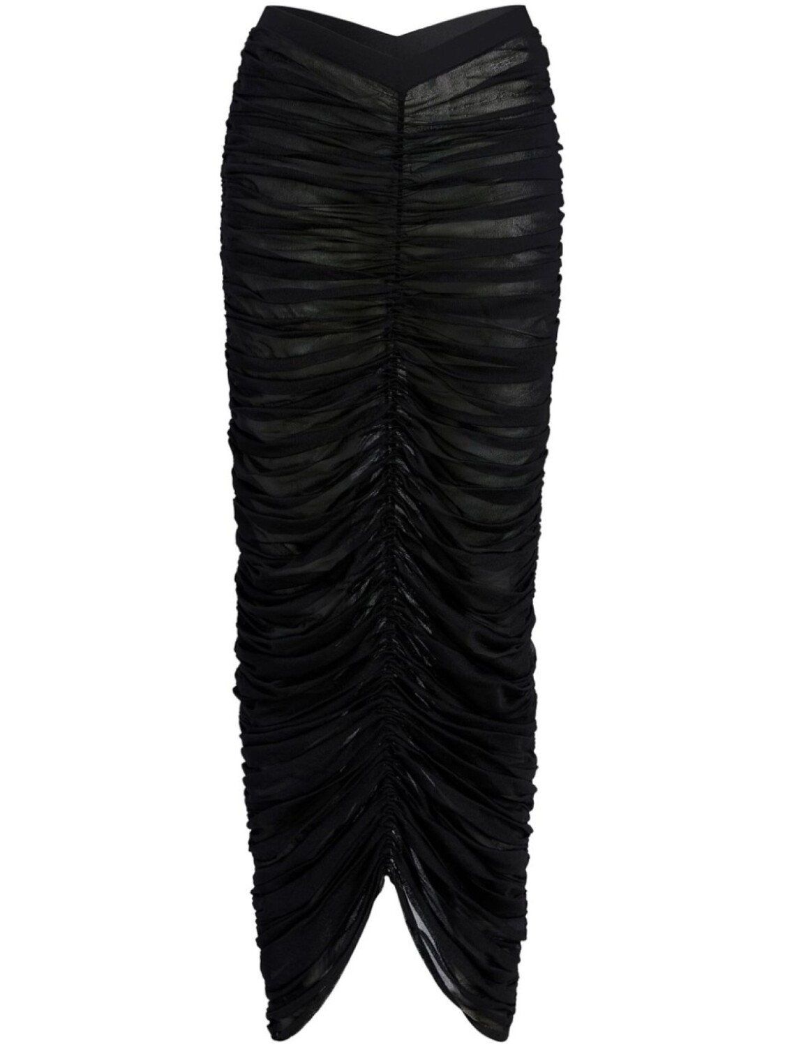 KHAITE шелковая юбка Laure со сборками, черный
KHAITE шелковая юбка Laure со сборками, черный