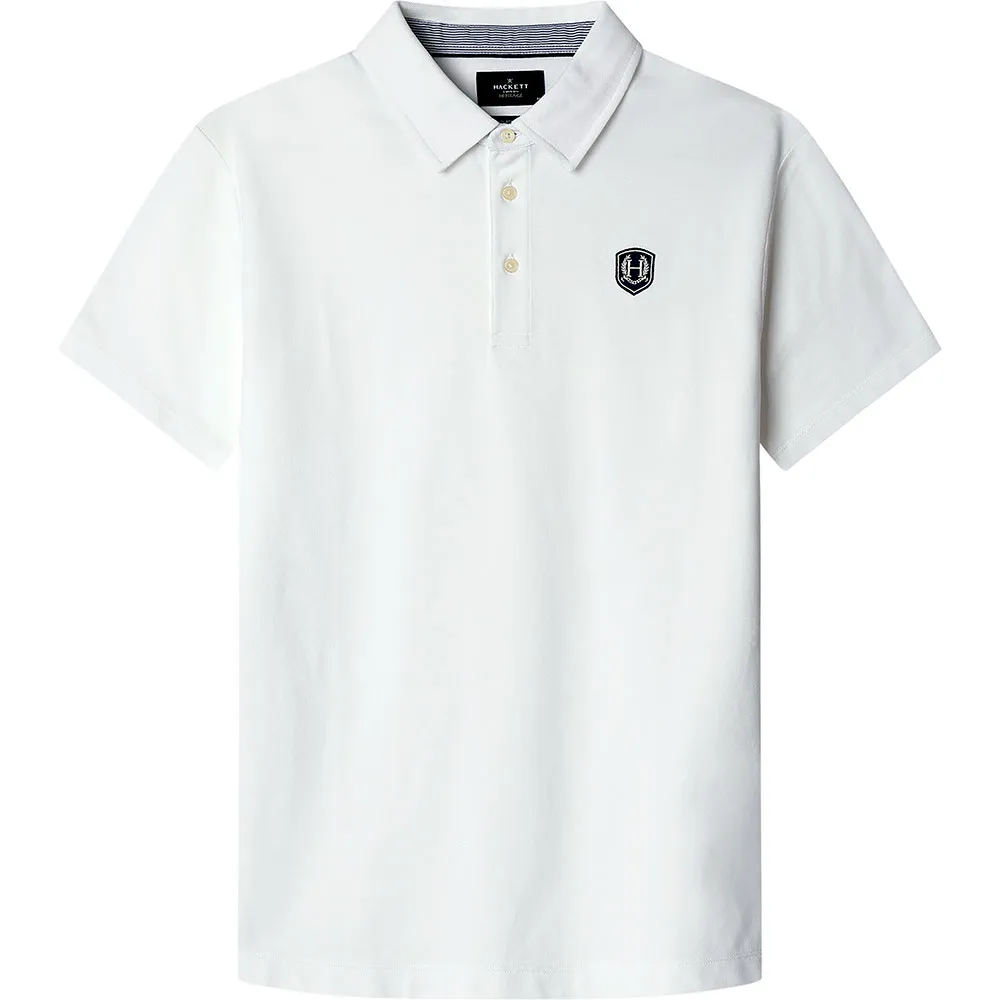 Поло с коротким рукавом Hackett Heritage Crest Logo, белый
Поло с коротким рукавом Hackett Heritage Crest Logo, белый