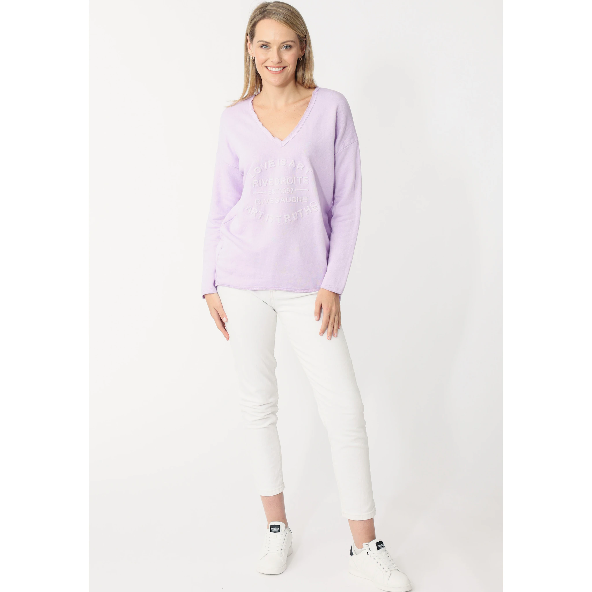 Толстовка Twin Heart с потертым V-образным вырезом Zwillingsherz, цвет Flieder
Толстовка Twin Heart с потертым V-образным вырезом Zwillingsherz, цвет Flieder