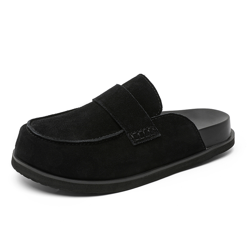 NANJIREN Тихие, устойчивые к запахам и истиранию закрытые тапочки для мужчин черные, цвет Black
NANJIREN Тихие, устойчивые к запахам и истиранию закрытые тапочки для мужчин черные, цвет Black