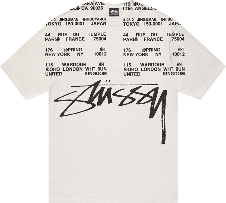 Футболка Stussy Locations Pigment Dyed 'Natural', кремовый, Белый, Футболка Stussy Locations Pigment Dyed 'Natural', кремовый
Футболка Stussy Locations Pigment Dyed 'Natural', кремовый, Белый, Футболка Stussy Locations Pigment Dyed 'Natural', кремовый