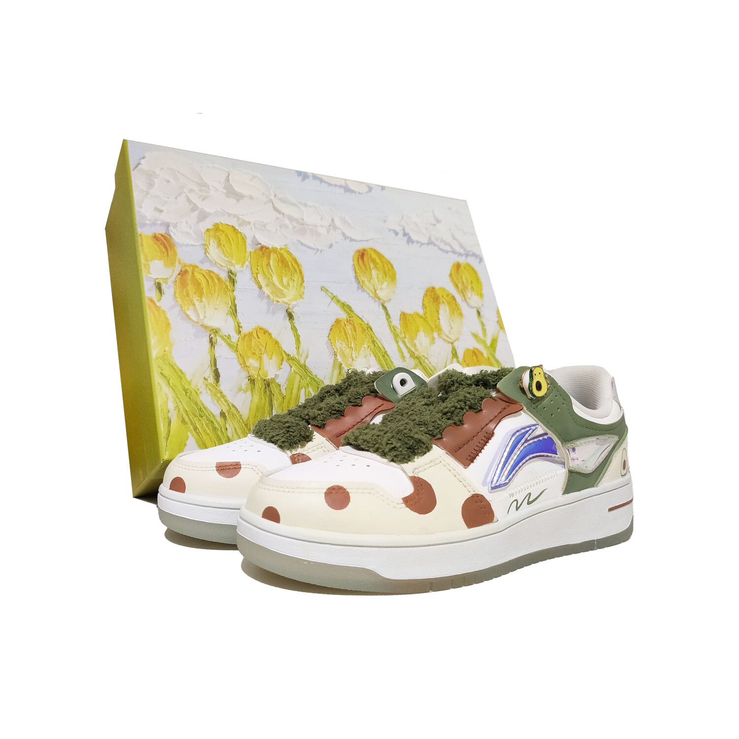Кроссовки LINING Tianji Series Skateboarding Shoes Women's Low-top Green/white/brown, цвет Matcha
Кроссовки LINING Tianji Series Skateboarding Shoes Women's Low-top Green/white/brown, цвет Matcha