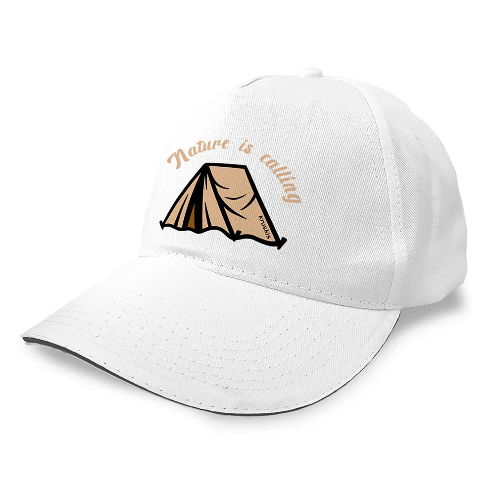 Бейсболка Kruskis Nature Is Calling, белый
Бейсболка Kruskis Nature Is Calling, белый