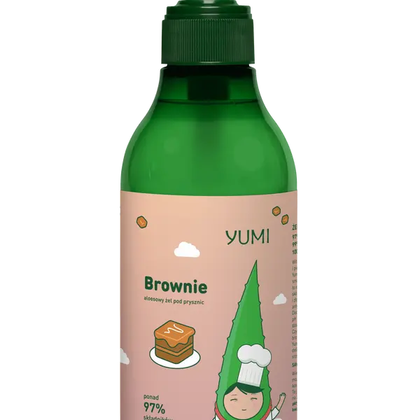 Гель для душа Алоэ с ароматом шоколадного брауни, 400 мл Yumi Brownie czekoladowe 
Гель для душа Алоэ с ароматом шоколадного брауни, 400 мл Yumi Brownie czekoladowe