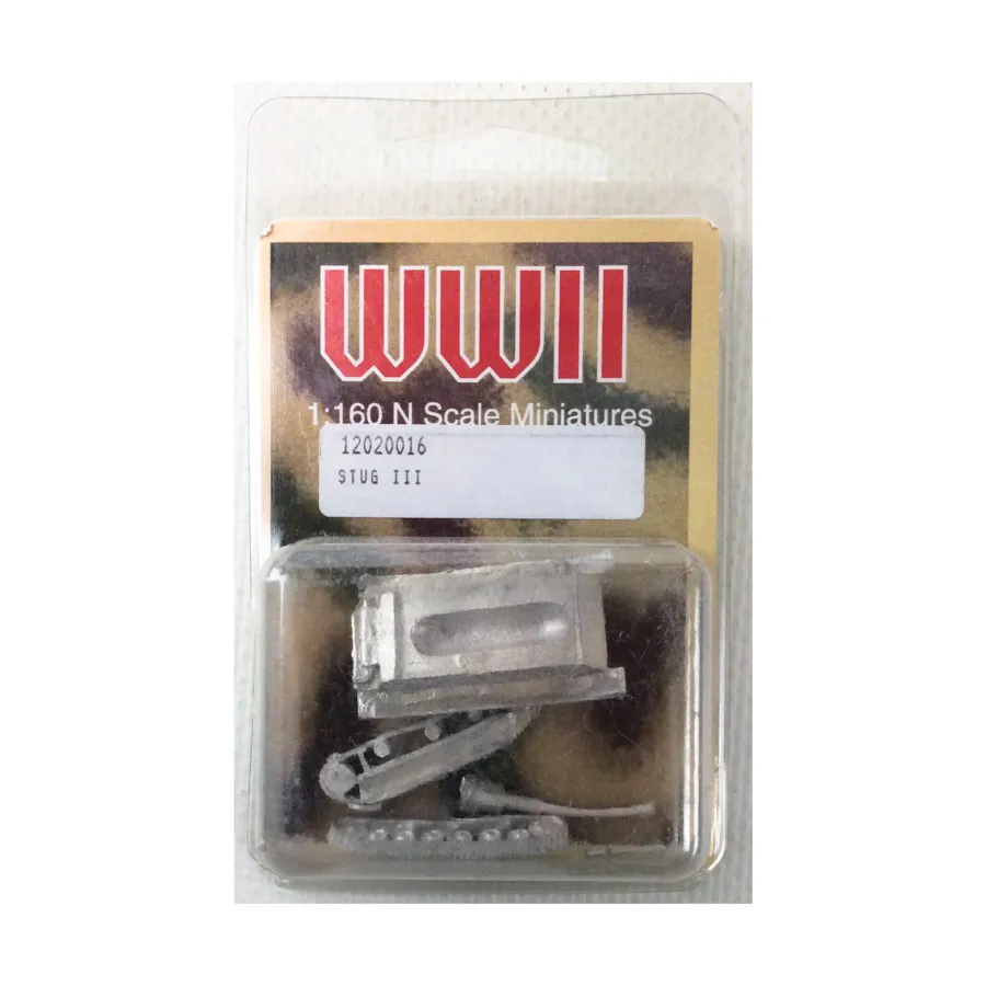 СтюГ III, WWII Miniatures (1:160)
СтюГ III, WWII Miniatures (1:160)