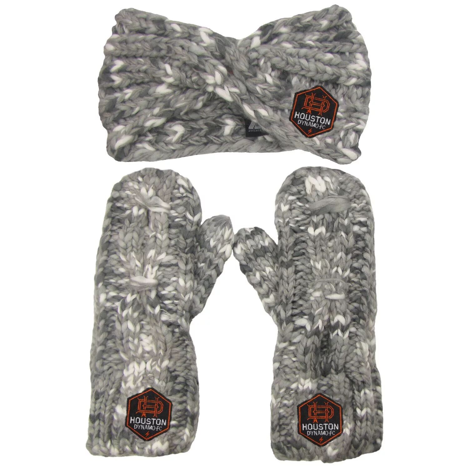 Женский комплект с повязкой на голову и варежками ZooZatz Grey Houston Dynamo FC Marled
Женский комплект с повязкой на голову и варежками ZooZatz Grey Houston Dynamo FC Marled