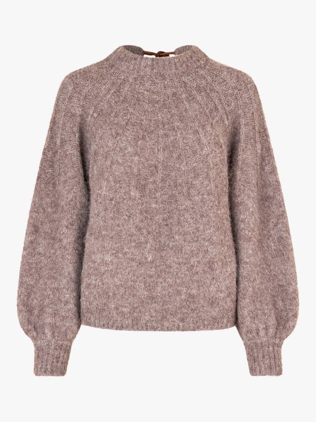 Вязаный джемпер patrisia с бантом A-VIEW, коричневый
Вязаный джемпер patrisia с бантом A-VIEW, коричневый