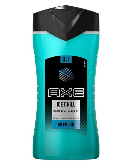 Гель для душа, 250 мл Axe, Ice Chill
Гель для душа, 250 мл Axe, Ice Chill