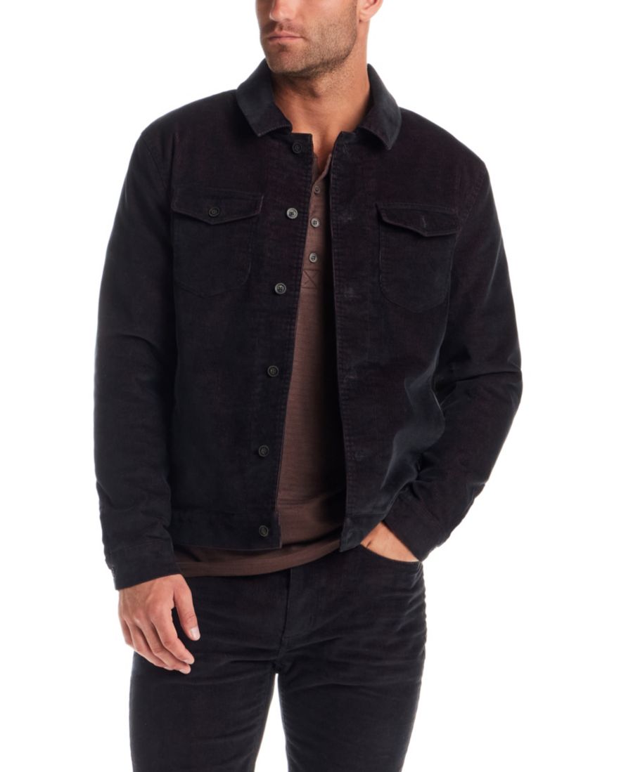 Мужская двухцветная вельветовая куртка с длинными рукавами Vintage & Black, Black
Мужская двухцветная вельветовая куртка с длинными рукавами Vintage & Black, Black