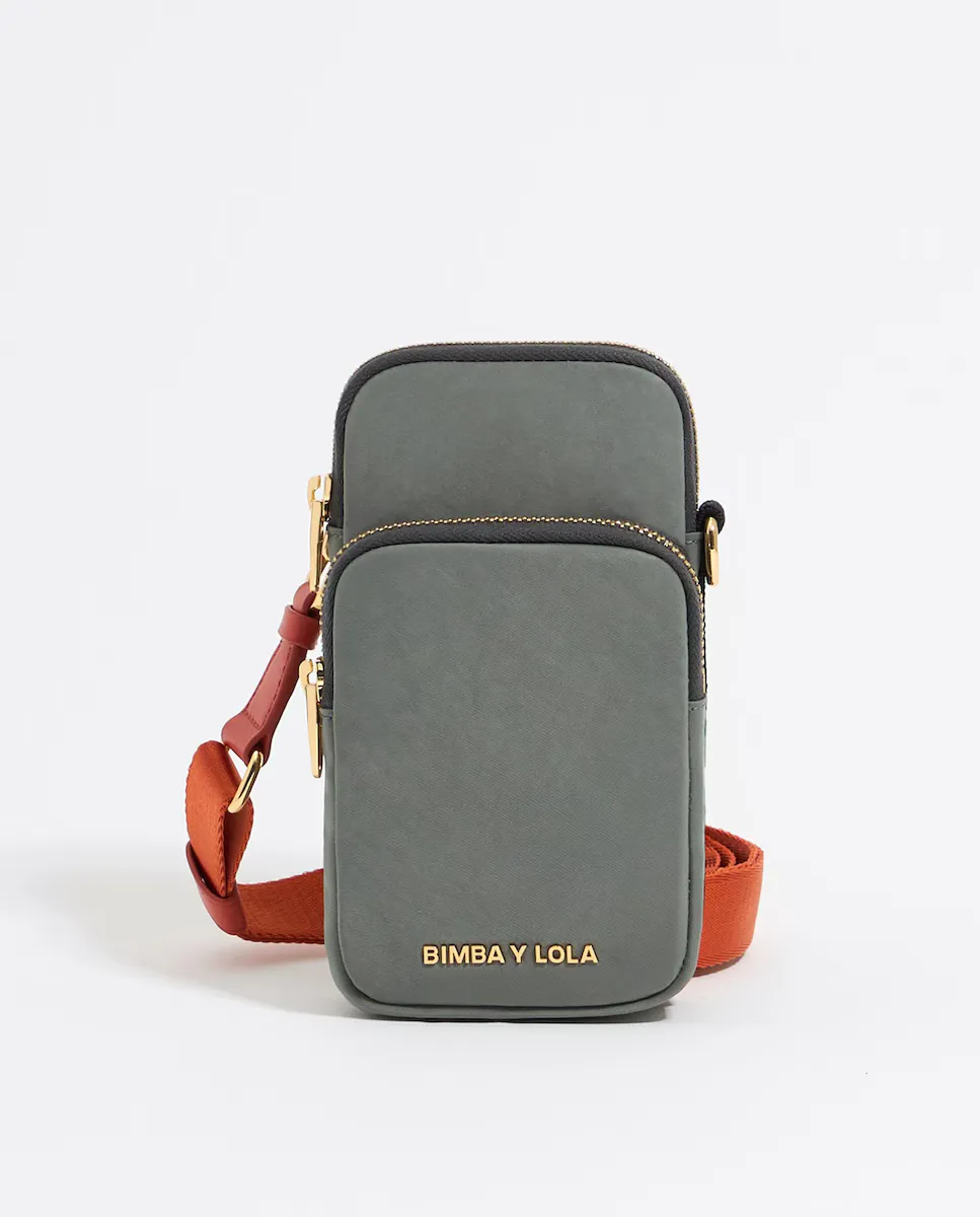 Женская сумка на плечо Bimba y Lola mini из нейлона и воловьей кожи с темно-серой застежкой-молнией, серый
Женская сумка на плечо Bimba y Lola mini из нейлона и воловьей кожи с темно-серой застежкой-молнией, серый