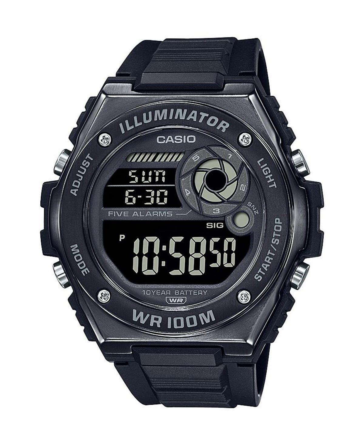 Мужские цифровые часы из черной смолы, 50,7 мм, MWD100HB-1BV Casio
Мужские цифровые часы из черной смолы, 50,7 мм, MWD100HB-1BV Casio