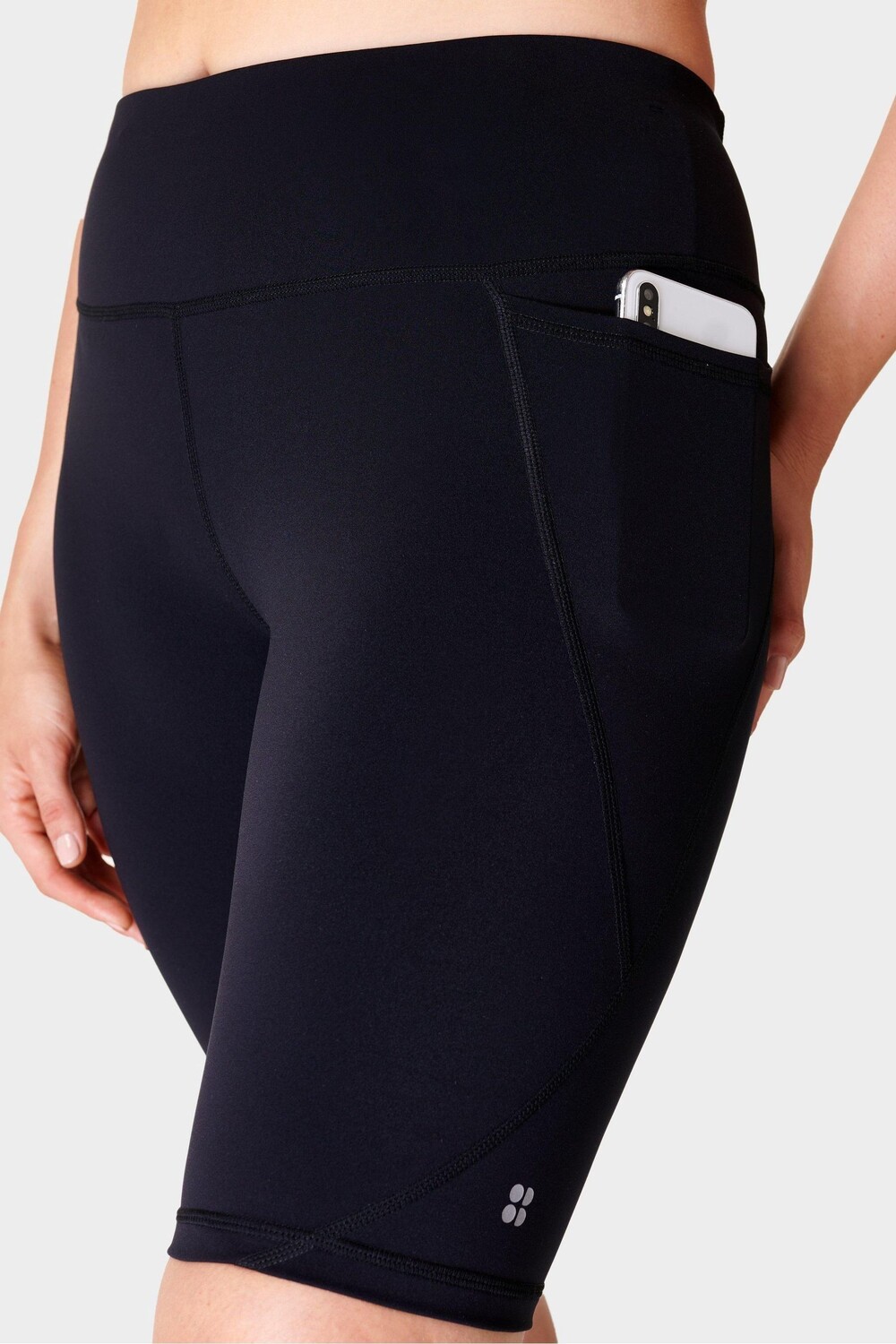 Кораллово розовые байкерские шорты Power 9" Sweaty Betty, черный
Кораллово розовые байкерские шорты Power 9" Sweaty Betty, черный