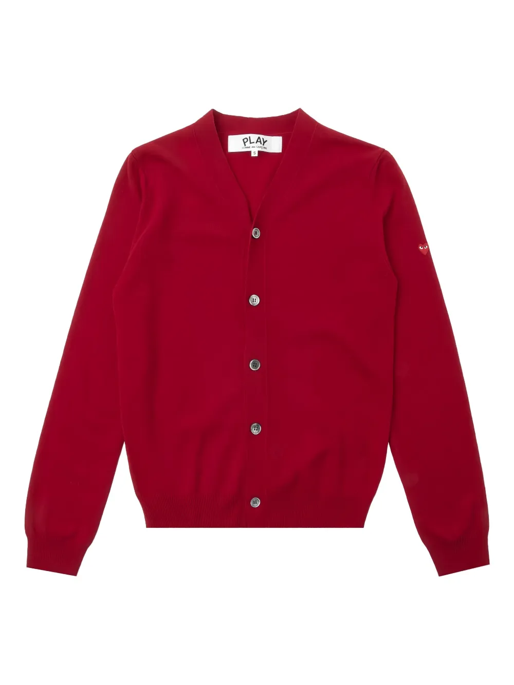 Кардиган на пуговицах Comme Des Garçons Play, красный
Кардиган на пуговицах Comme Des Garçons Play, красный