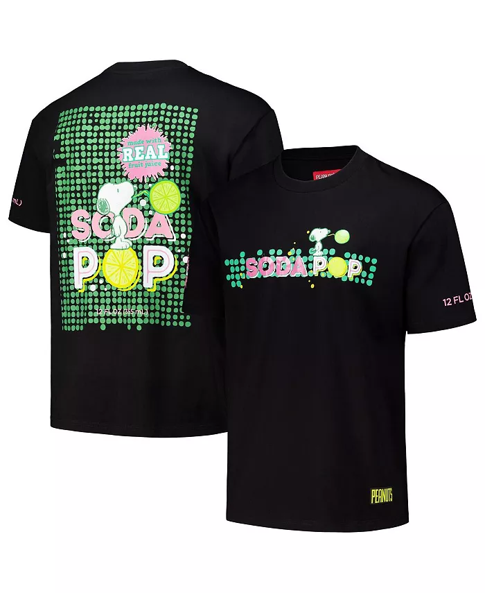 Мужская черная футболка свободного кроя Peanuts Snoopy Soda Pop Freeze Max
Мужская черная футболка свободного кроя Peanuts Snoopy Soda Pop Freeze Max