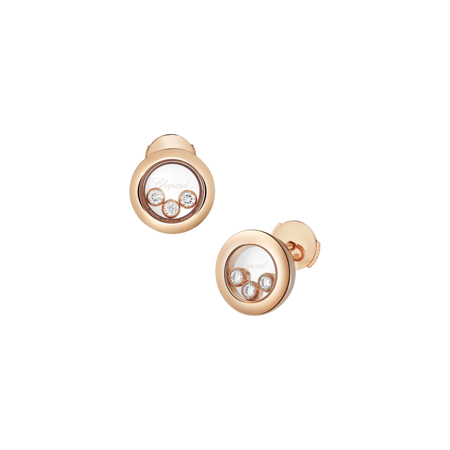 Серьги Chopard Happy Diamonds Icons - Серьги, розовое золото, бриллианты
Серьги Chopard Happy Diamonds Icons - Серьги, розовое золото, бриллианты