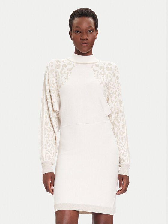 Вязаное платье regular fit TF5176 MS49I Liu Jo Sport, экрю
Вязаное платье regular fit TF5176 MS49I Liu Jo Sport, экрю