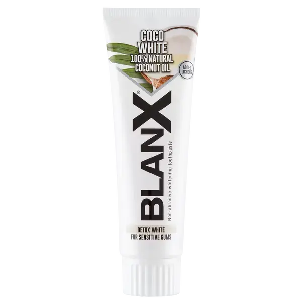 Зубная паста Coconut White, 75 мл Blanx Coco white
Зубная паста Coconut White, 75 мл Blanx Coco white