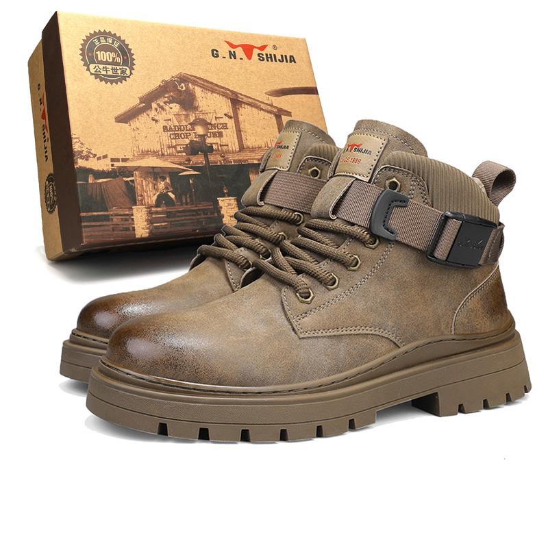 Короткие мужские ботинки Martin 5 см G.N.SHIJIA, Khaki
Короткие мужские ботинки Martin 5 см G.N.SHIJIA, Khaki