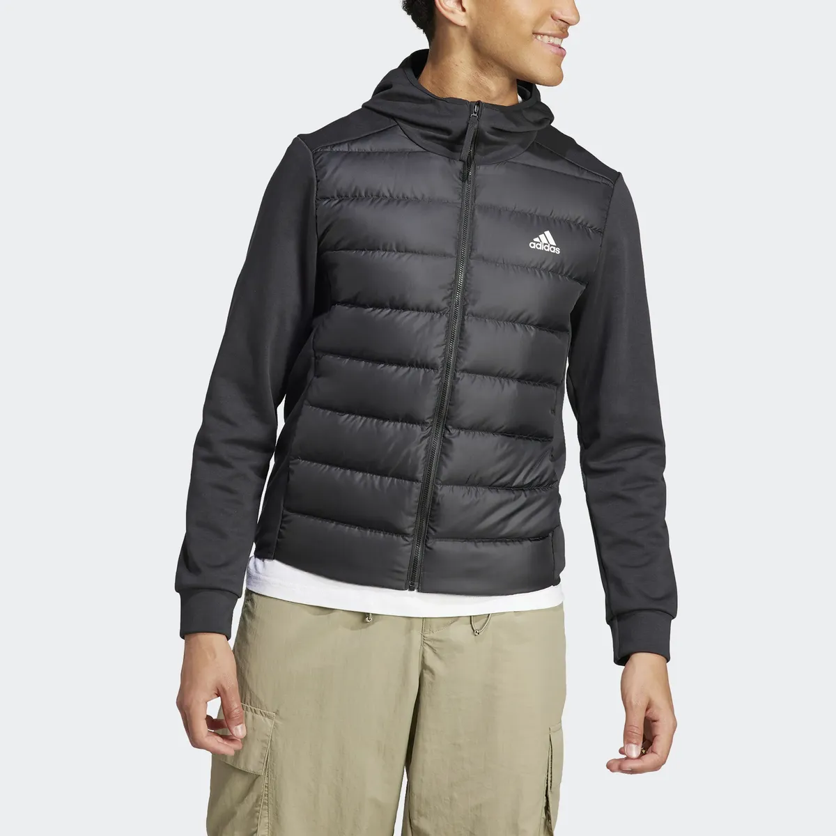 Adidas Спортивная куртка для активного отдыха "ESS DWN HYB J" Adidas Sportswear, черный
Adidas Спортивная куртка для активного отдыха "ESS DWN HYB J" Adidas Sportswear, черный