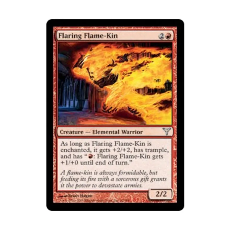 CCG Пылающий родственник пламени (U), MTG - Dissension
CCG Пылающий родственник пламени (U), MTG - Dissension