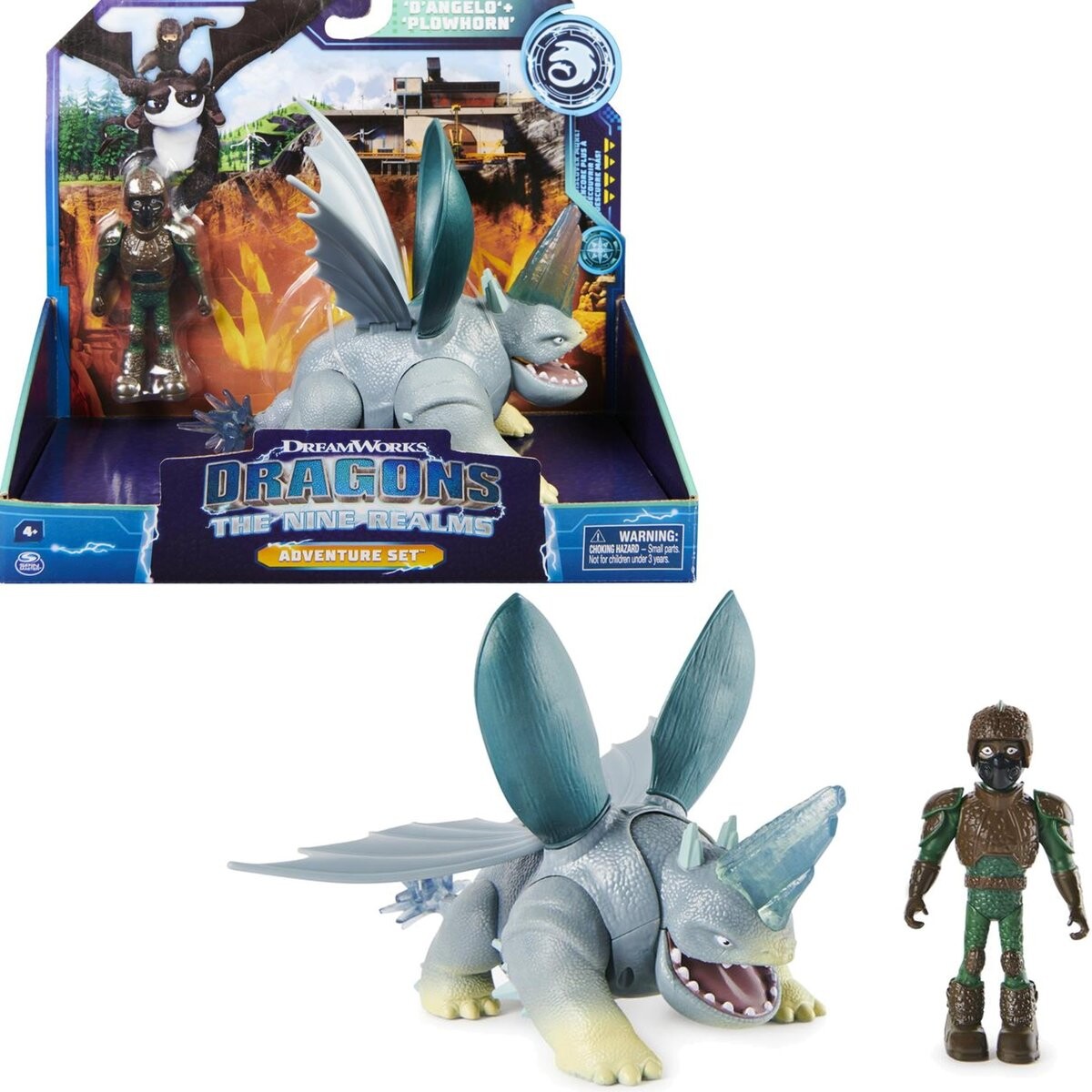 Всадники на драконах: Девять миров, фигурки Д'Анджело и Дракона Крушки Spin Master
Всадники на драконах: Девять миров, фигурки Д'Анджело и Дракона Крушки Spin Master