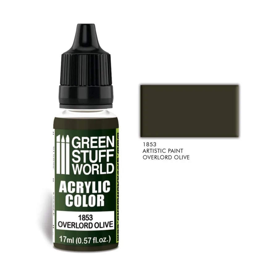 Повелитель Олив, Paint - Acrylic Color Paint - 17ml (Green Stuff World)
Повелитель Олив, Paint - Acrylic Color Paint - 17ml (Green Stuff World)