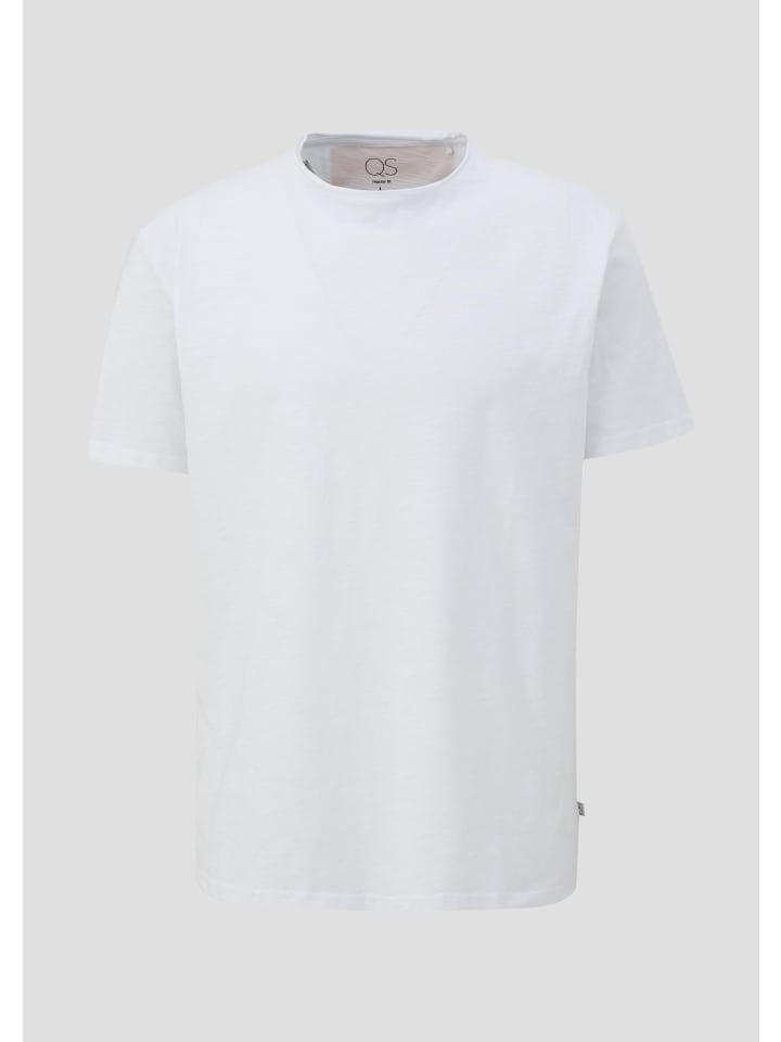 Футболка в цвете 0100_white QS, Белый, Футболка в цвете 0100_white QS
Футболка в цвете 0100_white QS, Белый, Футболка в цвете 0100_white QS