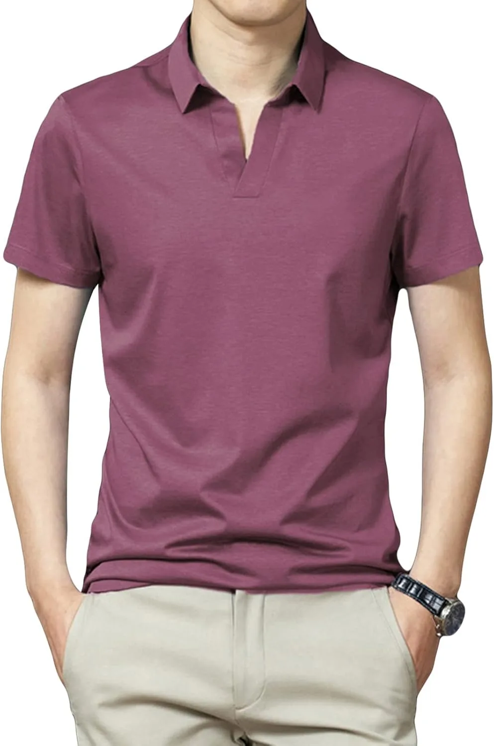 Maiyifu-GJ мужская классическая поло Solid Stretch T-Shirt
Maiyifu-GJ мужская классическая поло Solid Stretch T-Shirt