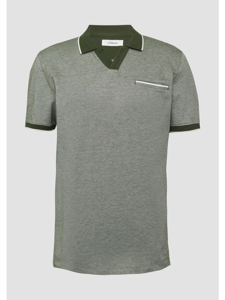 Рубашка поло 79W2_оливково-зеленого цвета s.Oliver
Рубашка поло 79W2_оливково-зеленого цвета s.Oliver