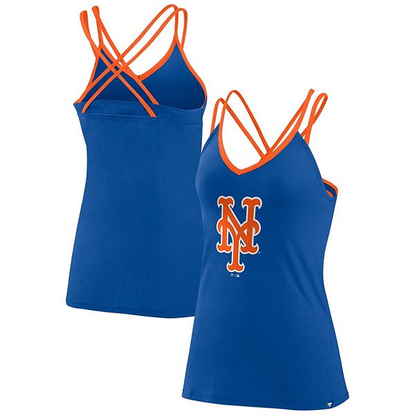 Женская футболка-майка V-образного выреза New York Mets Barrel It Up Fanatics
Женская футболка-майка V-образного выреза New York Mets Barrel It Up Fanatics