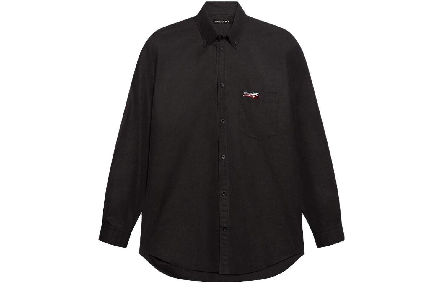 Рубашка мужская Balenciaga на пуговицах, черный
Рубашка мужская Balenciaga на пуговицах, черный