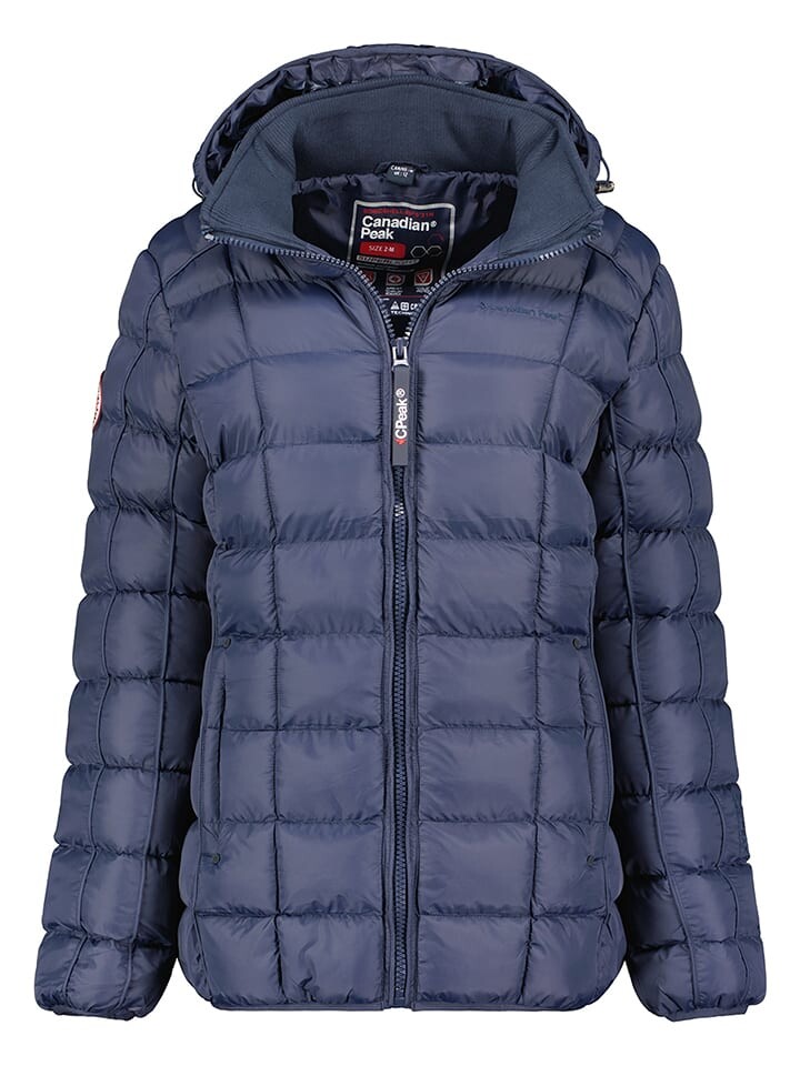 Стеганая куртка Canadian Peak Steppjacke Bambolineak, темно-синий
Стеганая куртка Canadian Peak Steppjacke Bambolineak, темно-синий