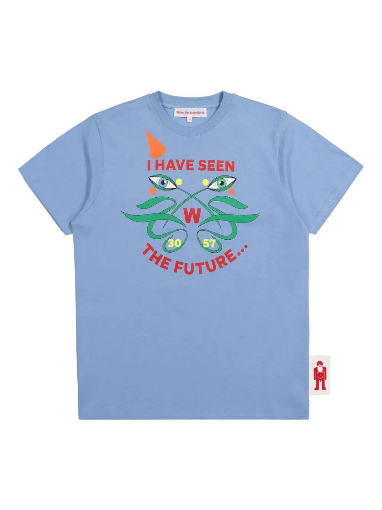 Футболка «Я видел будущее» Walter Van Beirendonck, синий
Футболка «Я видел будущее» Walter Van Beirendonck, синий