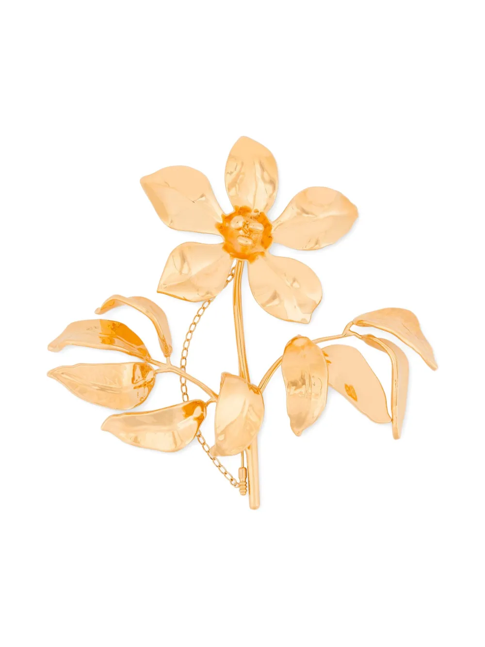 Брошь с цветочным декором Moschino, золотой
Брошь с цветочным декором Moschino, золотой