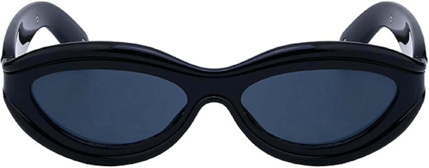 Овальные солнцезащитные очки Y2k для мужчин и женщин, 2024 год, роскошные, модные, в стиле панк, мужские солнцезащитные очки в маленькой оправе, в стиле стритвеар mincl, Black
Овальные солнцезащитные очки Y2k для мужчин и женщин, 2024 год, роскошные, модные, в стиле панк, мужские солнцезащитные очки в маленькой оправе, в стиле стритвеар mincl, Black