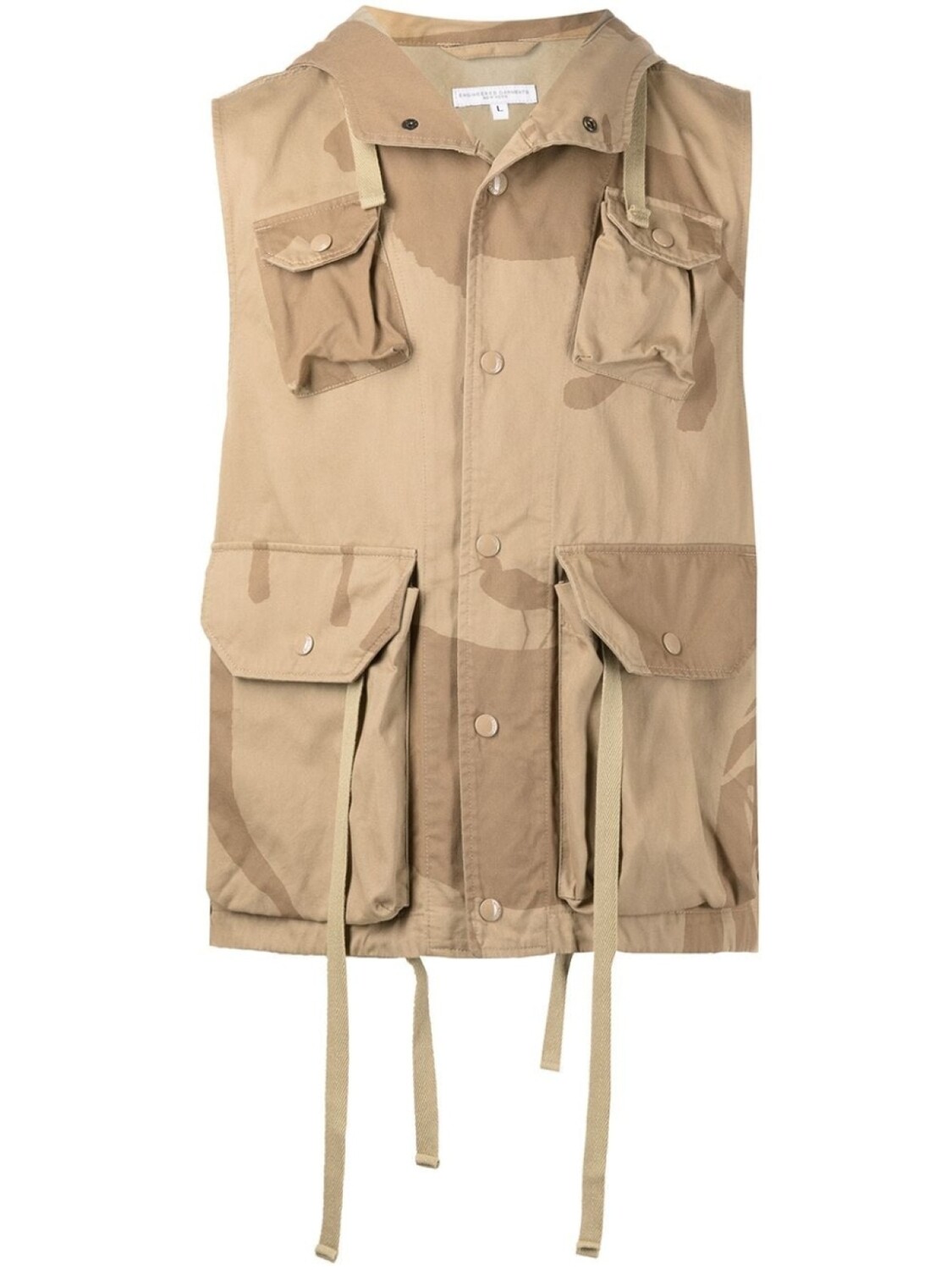 Engineered Garments жилет Field с анималистичным принтом, коричневый
Engineered Garments жилет Field с анималистичным принтом, коричневый