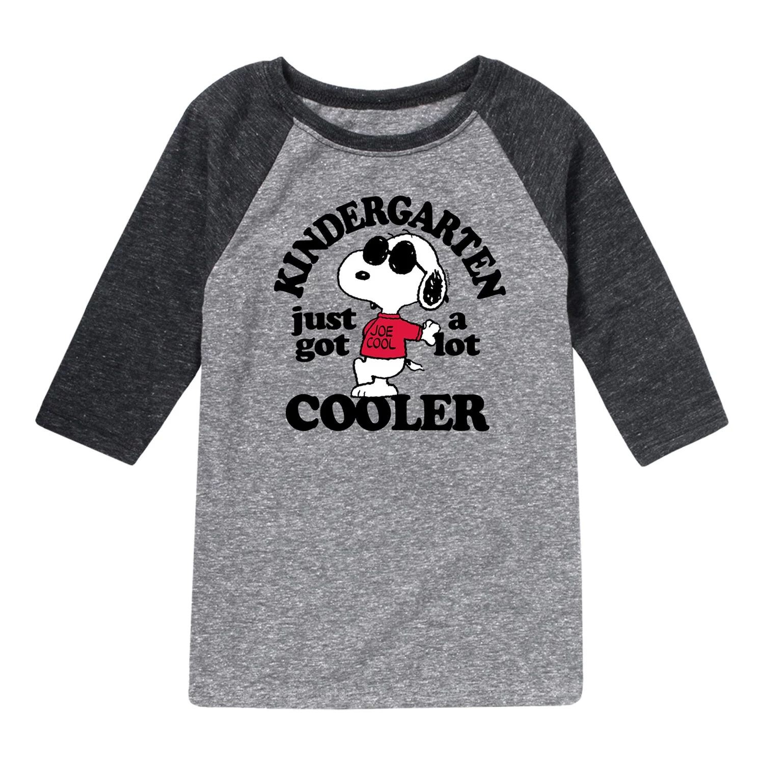 Футболка реглан с рисунком арахиса для мальчиков 8–20 лет «Kindergarten Cooler» Licensed Character
Футболка реглан с рисунком арахиса для мальчиков 8–20 лет «Kindergarten Cooler» Licensed Character