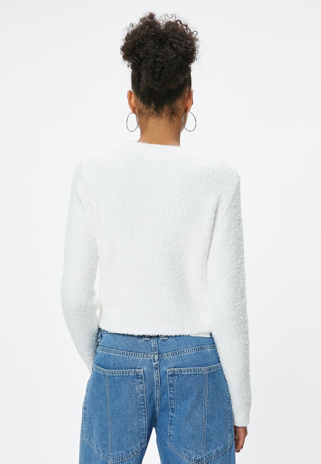 Джемпер Koton, белый 
Джемпер Koton, белый