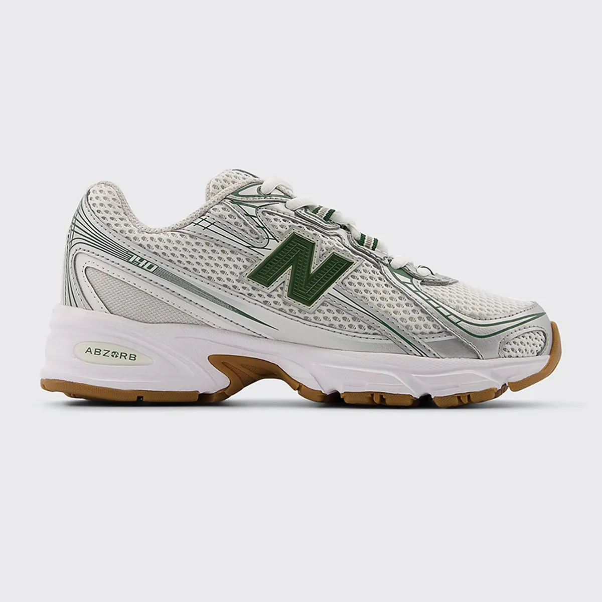 Детские повседневные кроссовки 740 Bungee New Balance, белый/серый
Детские повседневные кроссовки 740 Bungee New Balance, белый/серый