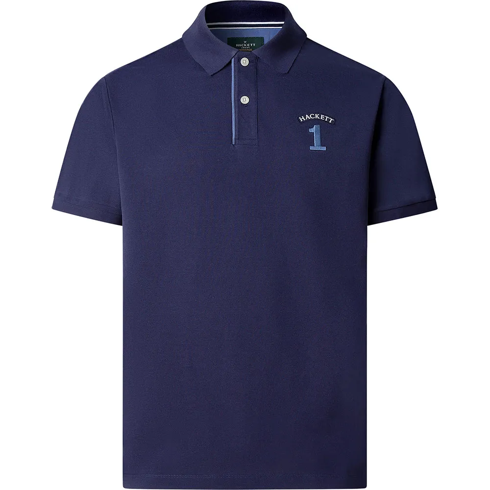 Поло с коротким рукавом Hackett Heritage NBR, синий
Поло с коротким рукавом Hackett Heritage NBR, синий
