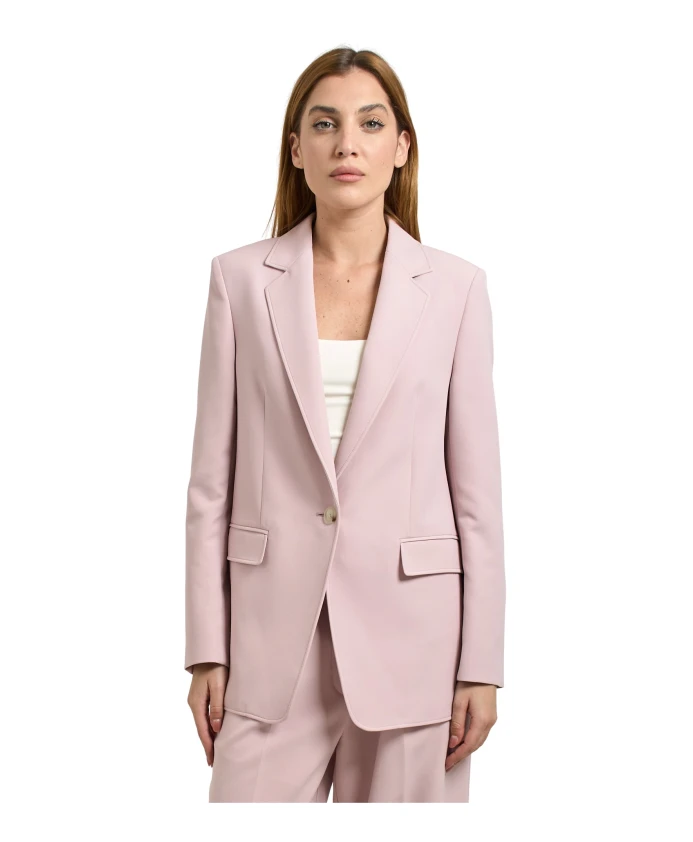 Фиолетовый блейзер, эластичная ткань, однобортный Hugo, фиолетовый
Фиолетовый блейзер, эластичная ткань, однобортный Hugo, фиолетовый