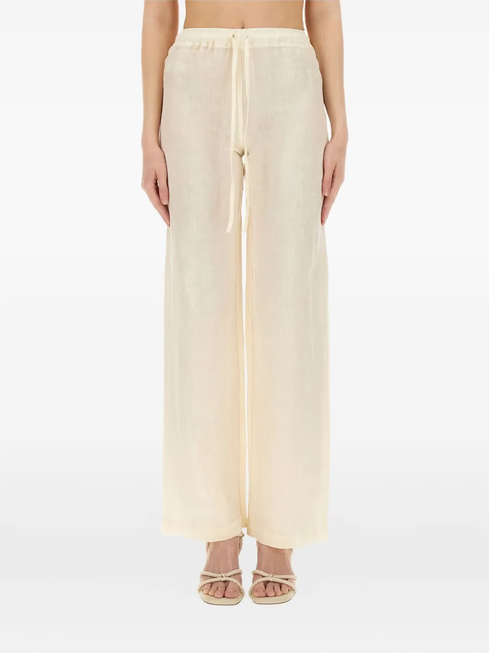 Льняные брюки с кулиской 120% Lino, нейтральный
Льняные брюки с кулиской 120% Lino, нейтральный