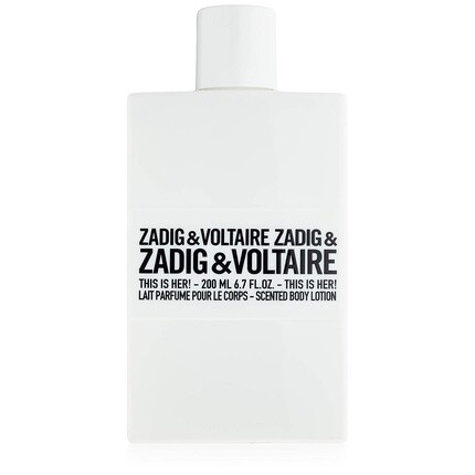 Задиг и Вольтер, это она! Ароматный лосьон для тела 250мл, Zadig & Voltaire
Задиг и Вольтер, это она! Ароматный лосьон для тела 250мл, Zadig & Voltaire