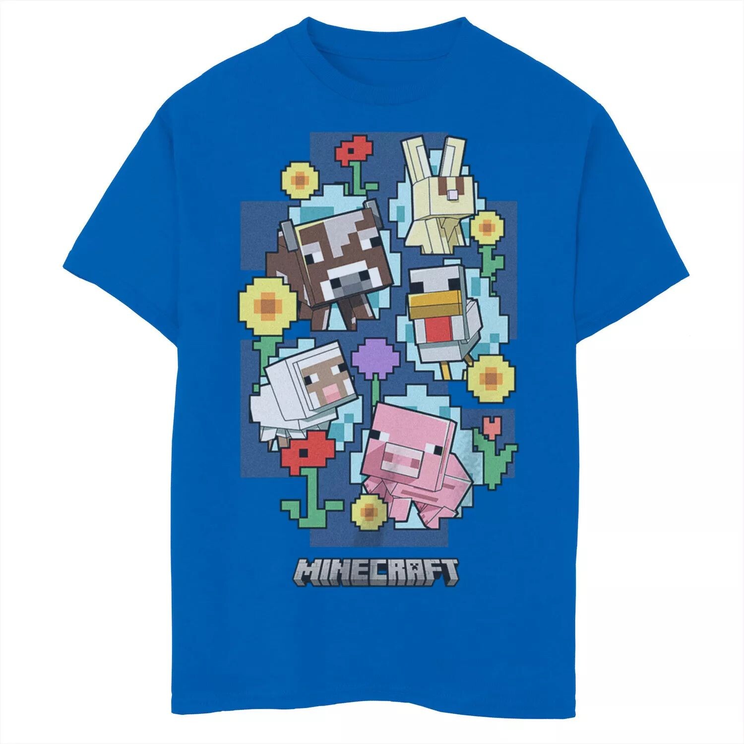 Футболка с рисунком Minecraft для мальчиков 8–20 лет с изображением сельскохозяйственных животных и цветов Licensed Character
Футболка с рисунком Minecraft для мальчиков 8–20 лет с изображением сельскохозяйственных животных и цветов Licensed Character
