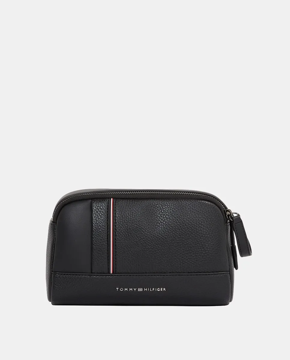 Мужской несессер из искусственной кожи с дизайном логотипа на передней стороне Tommy Hilfiger, черный
Мужской несессер из искусственной кожи с дизайном логотипа на передней стороне Tommy Hilfiger, черный