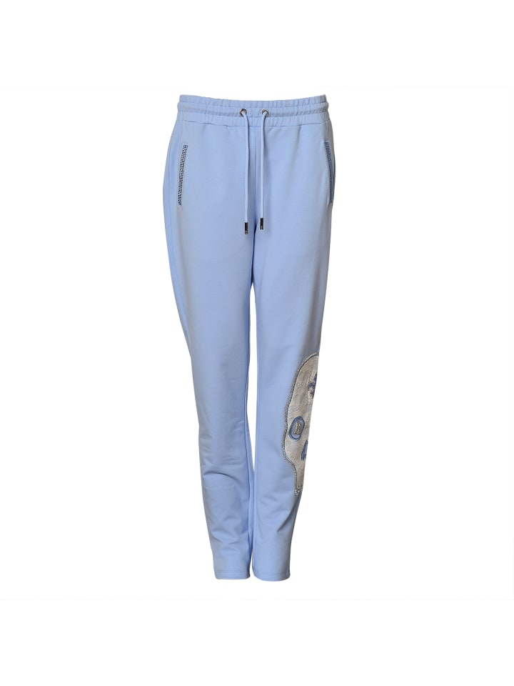 Летние спортивные брюки с черепом, синие Roberto Geissini
Летние спортивные брюки с черепом, синие Roberto Geissini