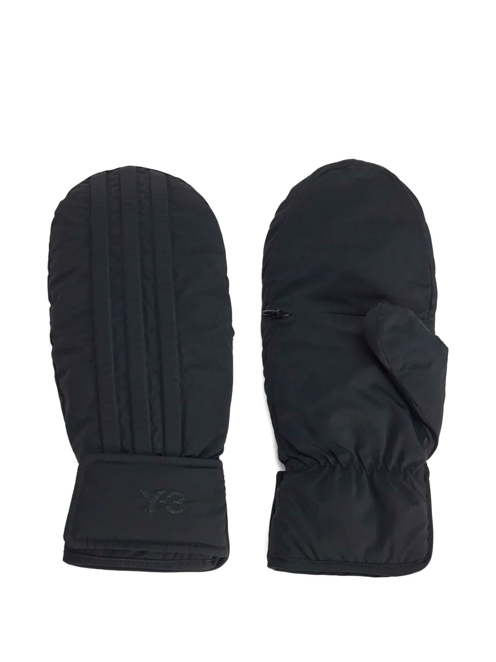 Перчатки с вышитым логотипом Y-3, черный
Перчатки с вышитым логотипом Y-3, черный