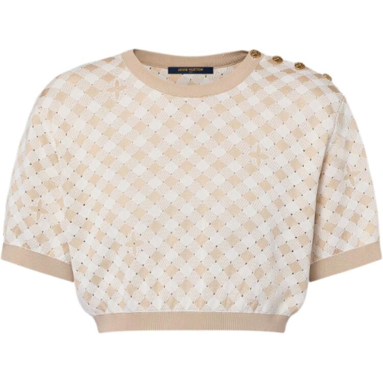 Укороченный топ женский светло-коричневый Louis Vuitton
Укороченный топ женский светло-коричневый Louis Vuitton