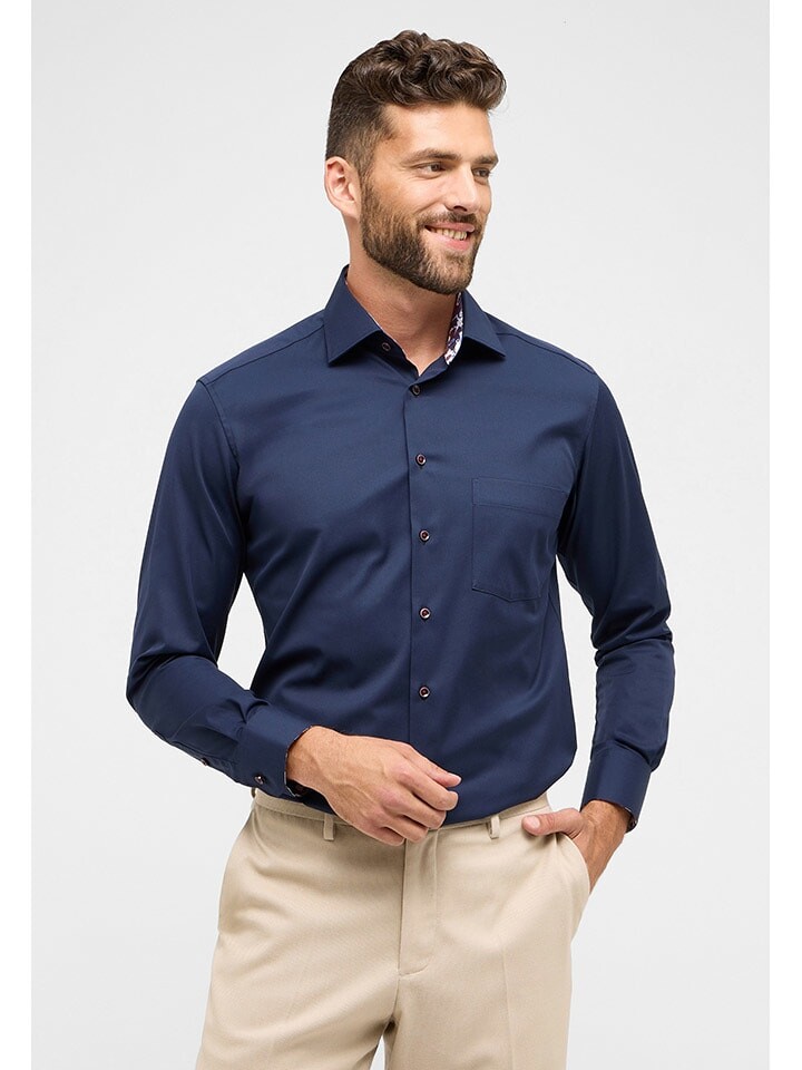 Рубашка Eterna Hemd, темно-синий
Рубашка Eterna Hemd, темно-синий