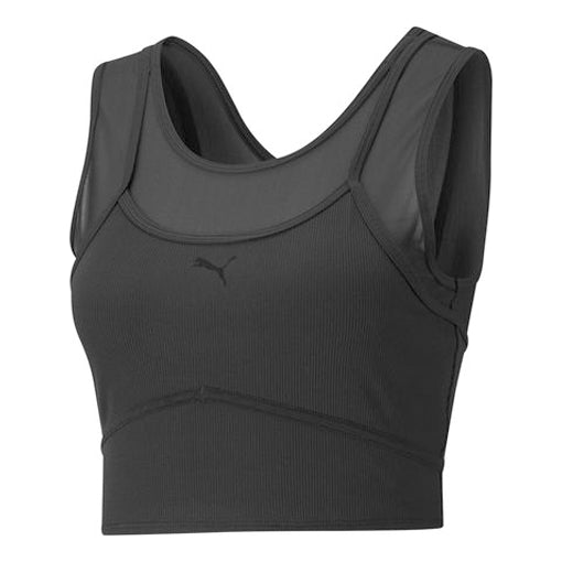Топ (WMNS) PUMA STUDIO Layered Crop Top 'Black'
Топ (WMNS) PUMA STUDIO Layered Crop Top 'Black'